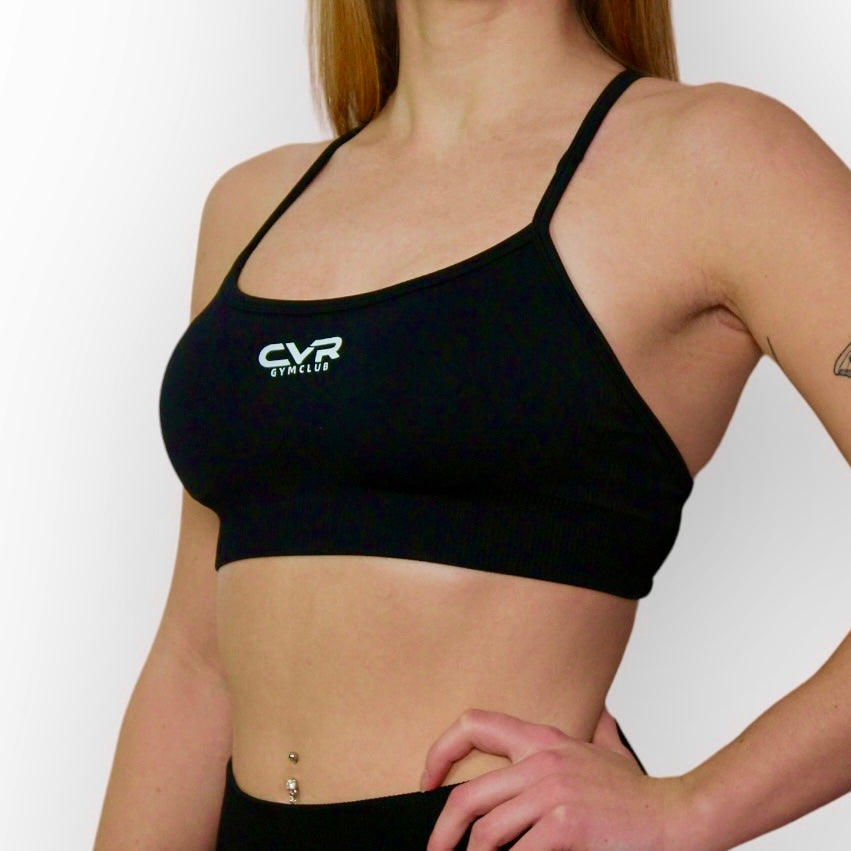 SEAMLESS SPORTS BRA PRO - BLACK