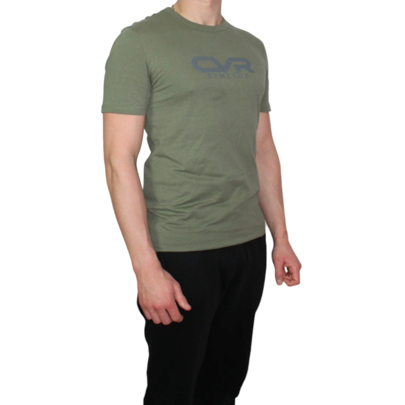 CVRGYMCLUB MUSCLE FIT - MILITARY GREEN