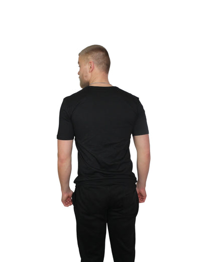 CVRGYMCLUB MUSCLE FIT - BLACK ON BLACK