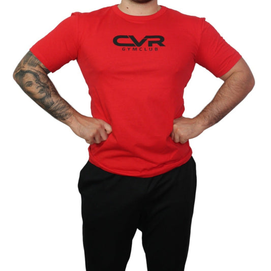 CVRGYMCLUB MUSCLE FIT - CRIMSON RED