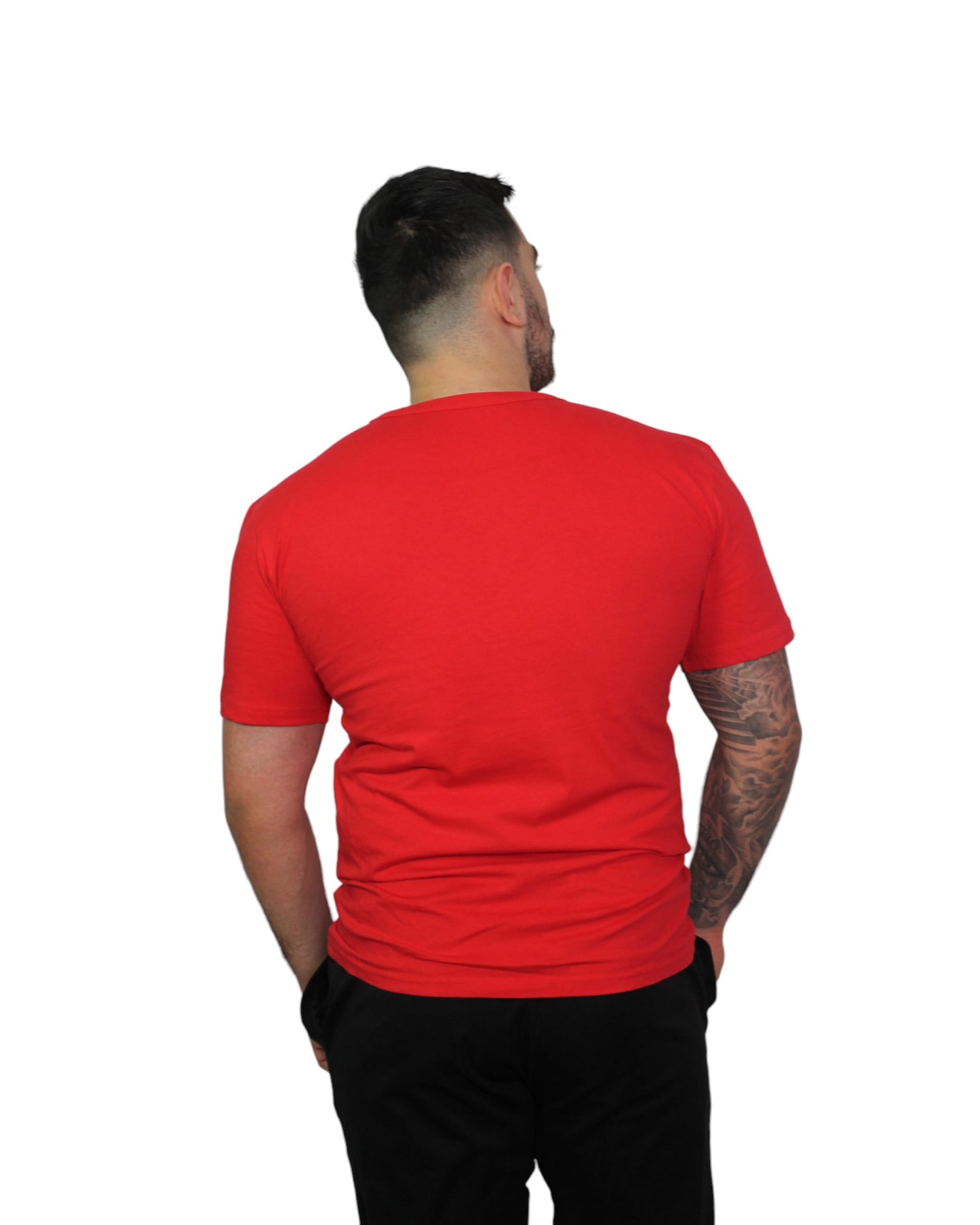 CVRGYMCLUB MUSCLE FIT - CRIMSON RED